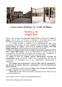 NOTES n. 38 - Conservatorio di Milano
