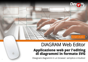 DIAGRAM Web Editor - Applicazione web per l`editing di diagrammi