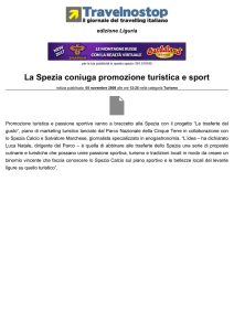 La Spezia coniuga promozione turistica e sport