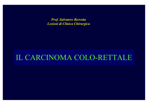 CARCINOMA COLORETTALE