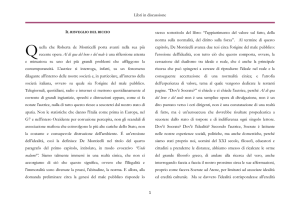 Libri in discussione uella che Roberta de Monticelli porta avanti