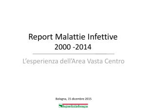 Report Malattie Infettive - Salute Emilia