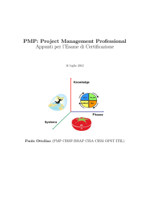 PMP: Project Management Professional Appunti per l