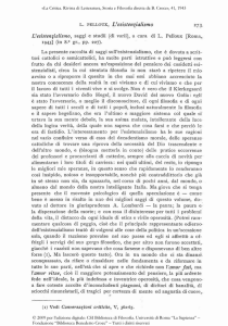 L`esisten~ialismo, saggi e studii (di varii), a cura di L. Pelloux [Roma
