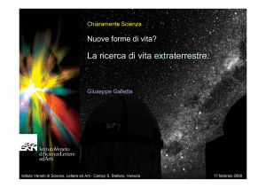 Diapositiva 1 - Istituto Veneto di Scienze Lettere ed Arti