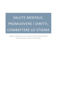 salute mentale: promuovere i diritti, combattere lo stigma