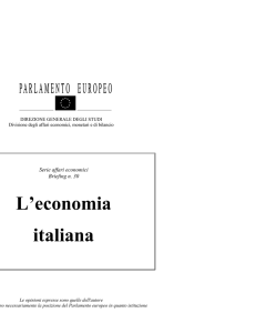 L`economia italiana
