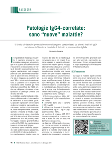 Patologie IgG4-correlate: sono “nuove” malattie?