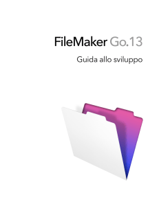 FileMaker Go®13 - FileMaker, Inc.