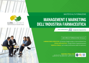 management e marketing dell`industria farmaceutica