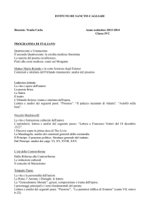 Italiano IVC De Sanctis 2013-2014 - Liceo "De Sanctis"