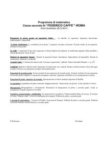 Classe seconda Dt “FEDERICO CAFFE`”-ROMA