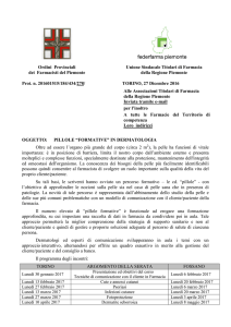 Scarica informazioni - Ordine dei Farmacisti di Torino