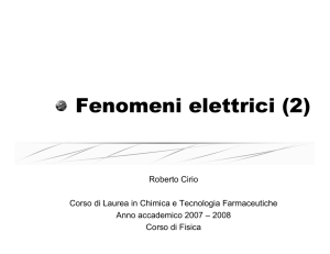 Fenomeni elettrici (2)