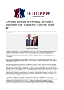 patologia valvolare aortica - Fondazione di Ricerca e Cura `Giovanni