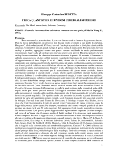 Giuseppe Costantino BUDETTA FISICA QUANTISTICA E FUNZIONI