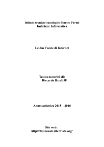 Istituto tecnico tecnologico Enrico Fermi Indirizzo