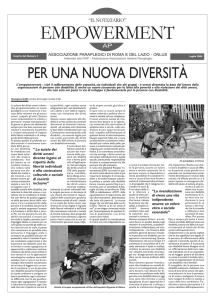 Inserto Giugno - Associazione Paraplegici di Roma e del Lazio