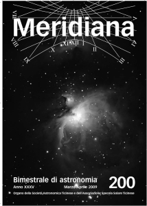 Meridiana 200:Meridiana - Società astronomica ticinese