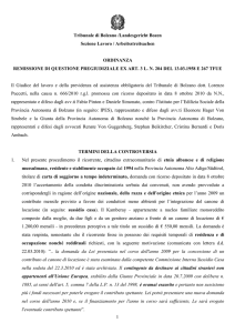 Tribunale di Bolzano, ordinanza no. 666/2010 del 24 novembre 2010