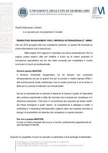 presentazione Mas... - Confindustria Bergamo