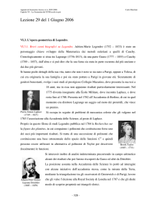 Lezione 29 del 1 Giugno 2006 - Università degli Studi di Parma