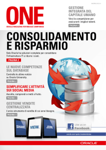 consolidamento e risparmio