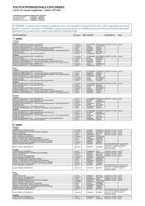 Politica internazionale e Diplomazia