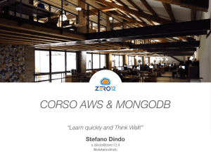 AWS e MongoDB