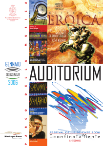 gennaio 2006 - Auditorium Parco della Musica