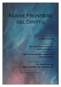 NFD n. 9 - Nuove Frontiere del Diritto