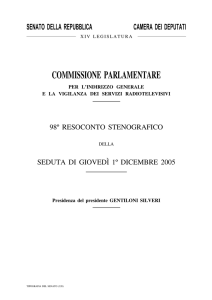 Stenografico n. 98