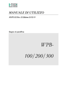 MNPG120-02 (Bagno Paraffina WPB Series ITA) - I