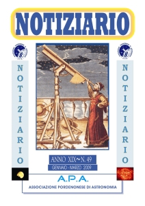 numero 49 - Associazione Pordenonese di Astronomia