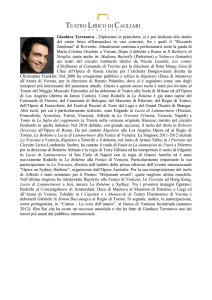 Gianluca Terranova - Diplomato in pianoforte, si è poi dedicato allo