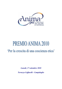 Scarica la Rassegna stampa Premio Anima 2010