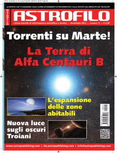 Torrenti su Marte!