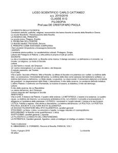 PROGR.CLASSE 3G FIL - LS Carlo Cattaneo Torino