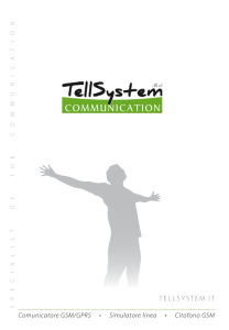 TellSystem Catalog - TellSystem Communication