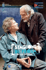 Libretto Stagione di Prosa 2014-15