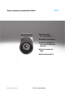 Sistema a videocamera compatta SBOC-M/SBOI-M