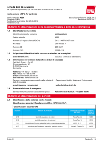Scheda Dati di Sicurezza: sodio azoturo