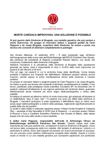 Elettrofisiologia PSD - Policlinico San Donato