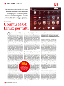 Ubuntu 14.04: Linux per tutti