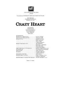Scarica il pressbook completo di Crazy Heart