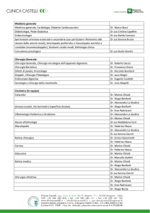 Consulta l`elenco Specialisti e Competenze