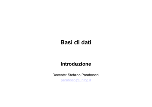 Basi di dati