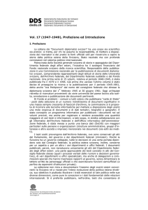Vol. 17 (1947-1949), Prefazione ed Introduzione