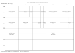 Orario 2-6 MARZO 2015 - Scuola Superiore per Mediatori Linguistici