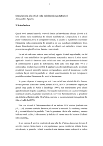 1 Introduzione alle reti di code nei sistemi manifatturieri Alessandro